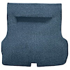TF118812 1955-57 Bel Air, Two-Ten; 2 or 4 Door Hardtop, Sedan; Molded Trunk Area Carpet w/o Spare Tire Cutout; Cutpile Dark Blue - image 1