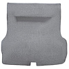 TF118847 1955-57 Bel Air, Two-Ten; 2/4 Door Hardtop, Sedan; Molded Trunk Area Carpet w/o Spare Tire Cutout; Cutpile; Dark Gray - image 1