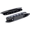 TF125075 Arm Rest Bases; 1957 Chevy Bel Air, 150, 210; 2 & 4 Door; Hardtop, Sedan; Black; RH & LH; Pair - image 2