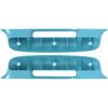 TF125079 Armrest Bases; 1957 Bel Air 2/4 Door Hardtop/Sedan; Turquoise - image 3