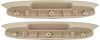 TF125081 Armrest Bases; 1957 Bel Air 2/4 Door Hardtop/Sedan; Beige - image 1