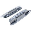 TF125082 Armrest Bases; 1957 Bel Air 2/4 Door Hardtop/Sedan; Silver - image 2