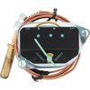 TF126121 Mechanical In-Dash Water Temperature Gauge for 1955 Chevy - image 1