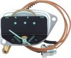 TF126121 Mechanical In-Dash Water Temperature Gauge for 1955 Chevy - image 2