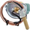 TF126121 Mechanical In-Dash Water Temperature Gauge for 1955 Chevy - image 4