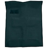 TF201313 1955-57 Bel Air, Two-Ten, One-Fifty; 2 or 4 Door Sedan, Wagon; Molded Carpet Kit; Mass Backing; Loop; Dark Green - image 1