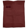 TF201315 1955-57 Bel Air, Two-Ten, One-Fifty; 2 or 4 Door Sedan, Wagon; Molded Carpet Kit; Mass Backing; Loop; Maroon - image 1