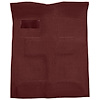 TF218315 1955-57 Bel Air, Two-Ten, One-Fifty; 2 or 4 Door Sedan, Wagon; Cut & Sewn Carpet Kit; Mass Backing; Cutpile; Maroon - image 1