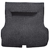 TF218801 1955-57 Bel Air, Two-Ten; 2/4 Door Hardtop, Molded Trunk Area Carpet w/o Spare Tire Cutout; Mass Back; Cutpile; Black - image 1