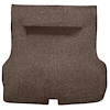 TF218971 1955-57 Bel Air, Two-Ten; 2/4 Door Hardtop, Molded Trunk Carpet w/o Spare Tire Cutout; Mass Back; Loop; Dark Brown - image 1