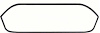 TF300144 Back Glass Weatherstrip Seal 1955-57 Bel Air, Chieftain, Star Chief;,2-Door Hardtop - image 1