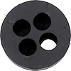 TF300249 4-Hole Wire Harness Grommet 1955-59 Truck, 1955 Car (Large) - image 1