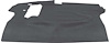 TF400184 Rubber Trunk Mat; 1955-57 Chevy Bel Air, 150, 210; Hardtop, Sedan - image 1