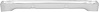 TF400238 Rear Bumper; 1956 Chevrolet Bel Air, 150, 210; Chrome; 1-Piece Design; OE Style; For Use With Bumper Guards - image 1
