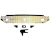 TF400279B Front Grille for 1957 Chevrolet Bel Air [Gold Anodized, Complete With Black Brace Set, 6-Piece Set] - image 1