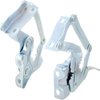 TF400295 1955-56 Chevy Bel Air, 150, 210 Nomad; Hood Hinges; RH and LH; Pair - image 4