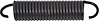 Hood Hinge Spring for 1956 Chevrolet Bel Air, Nomad, 150, 210 - image 1