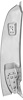 TF400360W 1955-57 Bel Air, 150, 210, Nomad; Door Jamb Reinforcement Panel; 2 Door; RH; Weld-Thru Coating - image 1