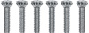 Door Latch Striker Screws 1955-1960 Chevrolet