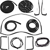TF400757 1957 Chevy Bel Air, 150, 210, Weatherstrip Kit, 2 Door, Sedan - image 1