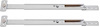 TF400968 Rear Liftgate Supports 1955-57 Bel Air, 150, 210 Station Wagon, 2 and 4 Door, Pair - image 1