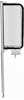Clear Vent Window Assembly 1955-1957 Tri-5  2/4-Door Sedan/Wagon Left - image 1