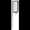 Clear Vent Window Assembly 1955-1957 Tri-5 Convertible Left - image 2