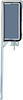 Smoke Tinted Vent Window Assembly 1955-1957 Tri-5  Convertible Right - image 1