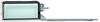 Green Tinted Vent Window Assembly 1955-1957 Tri-5 Convertible Right - image 1