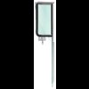 Green Tinted Vent Window Assembly 1955-1957 Tri-5 Convertible Right - image 2