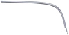 TF401224 Upper Windshield Molding for 1955-57 Chevy Bel Air, Sedan, 150, 210, 1957 Chevy Del Ray [Left/Driver Side]