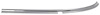 TF401226 Lower Windshield Molding 1955-56 Chevy; LH; Stainless Steel - image 1