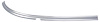 TF401227 Lower Windshield Molding 1955-56 Chevy; RH; Stainless Steel - image 1