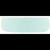 TF41015C Back Window Glass; 1955-57 Chevy Bel Air; Rear 2 Door Hardtop; Green Tint - image 2