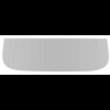 TF41015D Hardtop Back Glass; 1955-57 Chevrolet 2 Door Light Gray Shade Custom Tint - image 2
