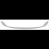 TF41015D Hardtop Back Glass; 1955-57 Chevrolet 2 Door Light Gray Shade Custom Tint - image 3