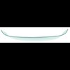 TF41017C Back Glass; 1955-57 Chevrolet; 2/4 Door Sedan/Club Coupe/Utility; Green Tint - image 3