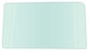 TF41024C Door Glass; 1955-57 2-Door Sedan / Wagon / Club Coupe / Delivery / Utility; Green Tint - image 2