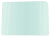 TF41025C Front Door Glass; 1955-57 Chevrolet/Pontiac; 4-Door Sedan / Wagon; Green Tint - image 2