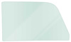 TF41026C Door Glass; 1955-57 Nomad/Safari Green Tint - image 1