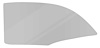 TF41027D Door Glass; 1956-57 Chevrolet 4 Door Hardtop Grey Custom Tint Rear - image 1