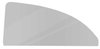 TF41032D Quarter Glass-1955-57 Chevrolet/Pontiac 2 Door Sedan/Club Coupe; Smoke Gray Tint - image 2