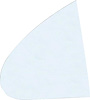 TF41033A Quarter Glass-1955-57 Chevrolet/Pontiac; 4 Door Sedan; Clear - image 1