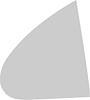 TF41033D Quarter Glass-1955-57 Chevrolet/Pontiac; 4 Door Sedan; Smoke Gray Tint - image 1