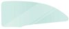 TF41034C Quarter Glass-1955-57 Chevrolet Utility Sedan Green Tint - image 2