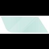 TF41035C Quarter Glass-1955-57 Nomad/Safari Green Tint Quarter Slider Glass - image 2
