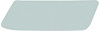 TF41038C Quarter Glass-1955-57 Nomad RH Green Tint Curved - image 1