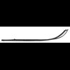 TF41039A Quarter Glass-1955-57 Nomad LH Clear Curved - image 3