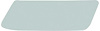 TF41042C Quarter Glass-1955-57 Chevrolet 4 Door Wagon Green Tint RH Curved - image 1