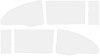 TF41053D Side Window Glass Set 1955-57 Chevrolet Bel Air, 150, 210; 2-Door Sedan; CoupeGrey Custom Tint; 6 Piece Set - image 1